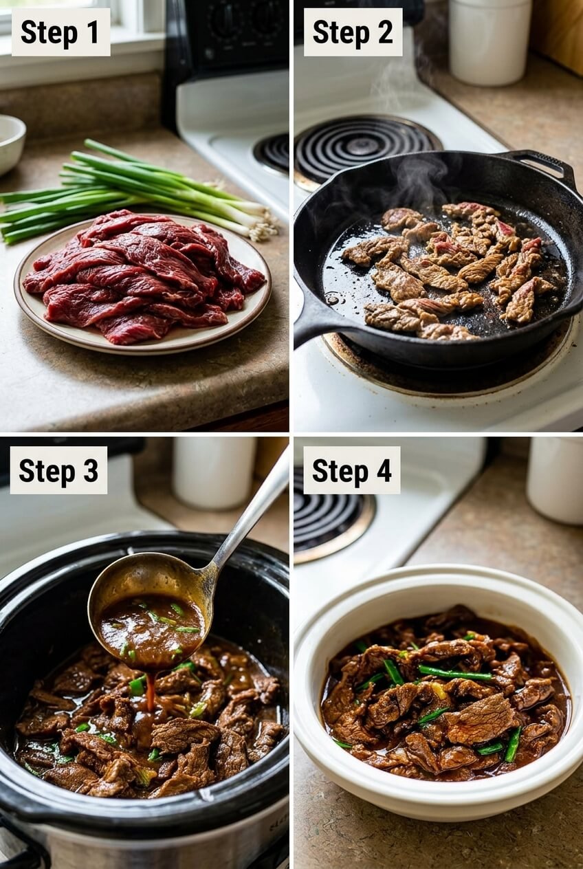 cooking Ultimate Slow Cooker Mongolian Beef for Busy Weeknights step by step