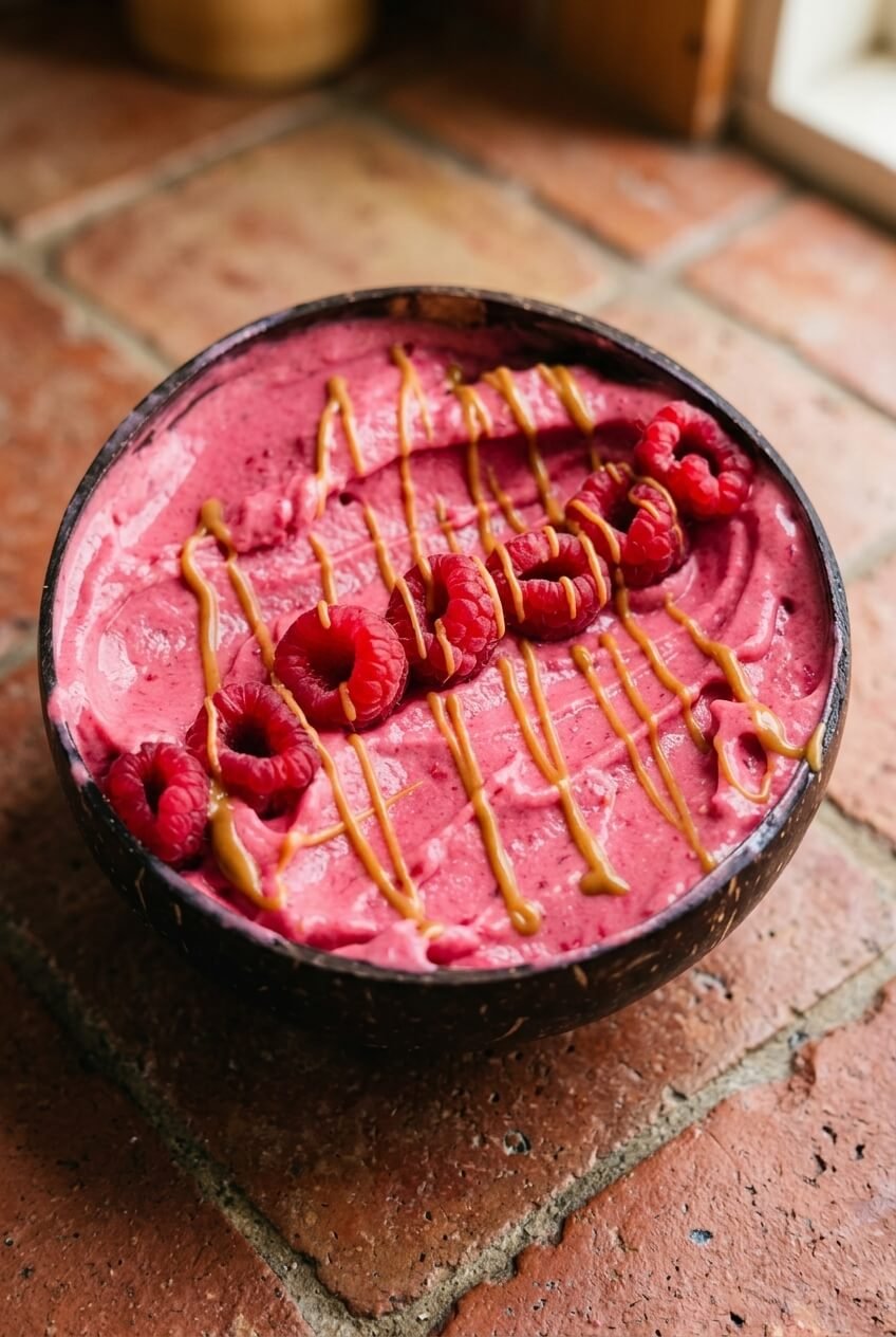 Raspberry Smoothie Bowl