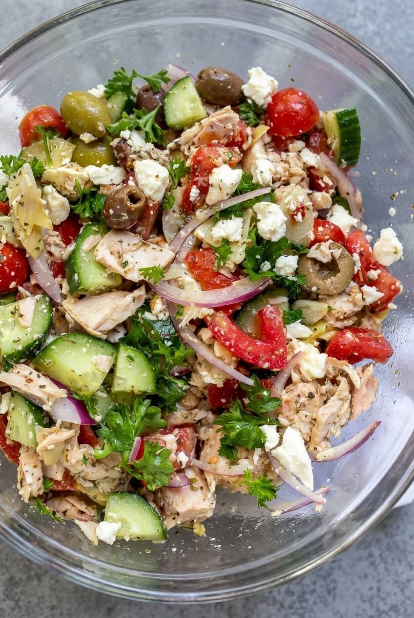 Mediterranean Tuna Salad