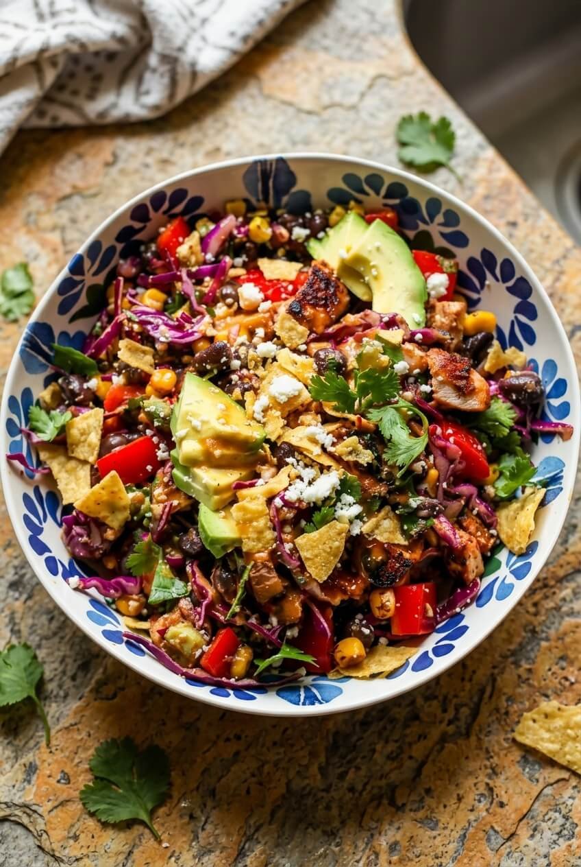 Chipotle Chicken Chopped Salad